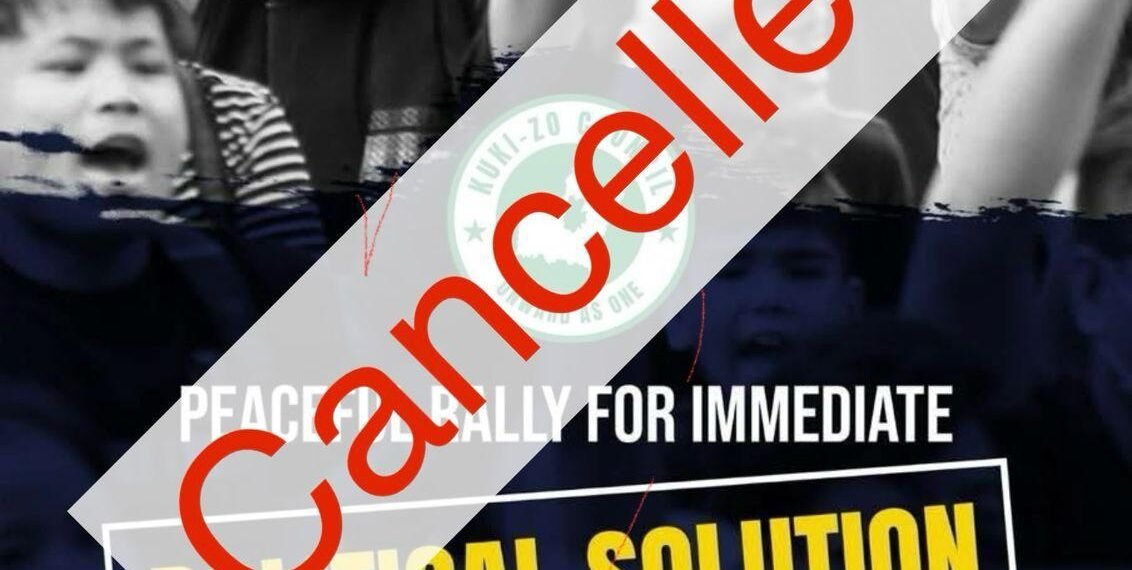 Amid Pulls and Pressure, Kuki-Zo Council Calls Off Protest