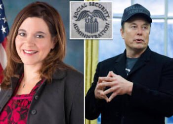 Michelle King and Elon Musk