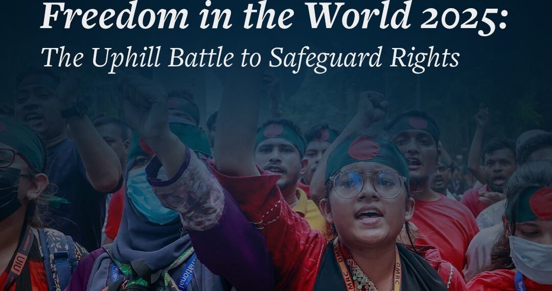 World Freedom Report (Part-1): Rights Fade Worldwide in 2024’s Dark Year: