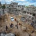 Gaza strip in ruins