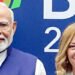 Modi, Meloni