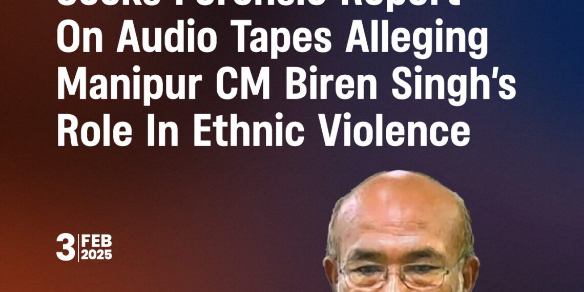 SENSATIONAL : Bhushan claims Truth Lab Report confirms it’s Biren Singh’s voice
