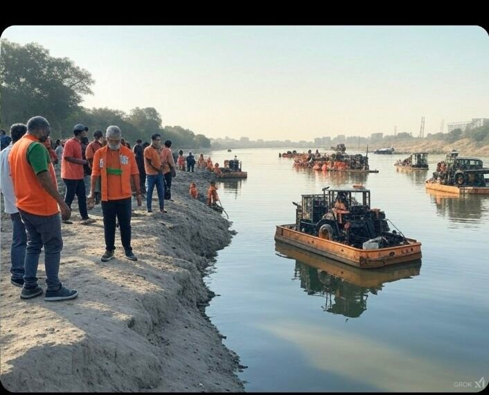 River yamuna clean up