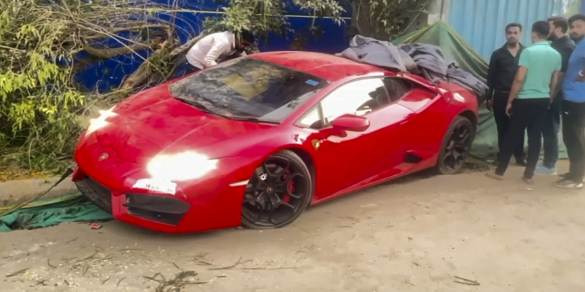 Lamborghini Crash: Cops Reject 'Hush-Up' Claims, Accused Still Unknown!