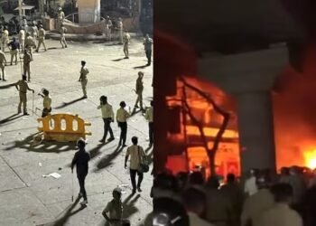 Clashes erupt, vehicles set on fire in Nagpur over Aurangzeb row