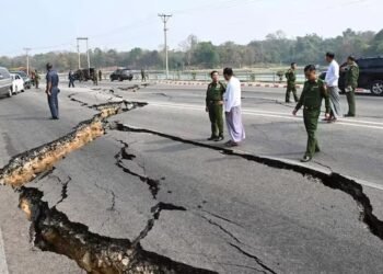 A day after deadly earthquake, tremors of 5.1 magnitude shake Myanmar’s Naypyidaw