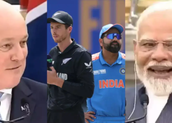 PM Modi In Splits After New Zealand's PM Joked About Champions Trophy!