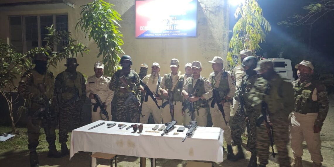 Manipur looted weapons