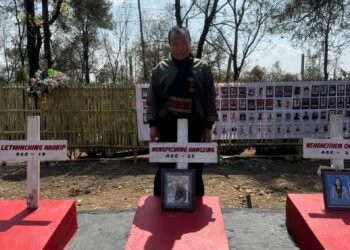 22 Months On: Kuki-Zo Demand Self-Rule at Martyrs’ Cemetary