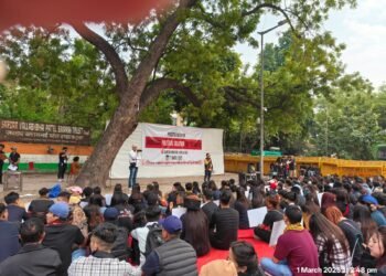 Kuki protest in delhi