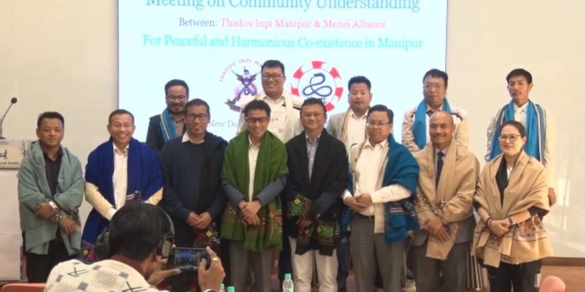 Thadou, Meitei alliance meeting in delhi