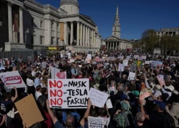 ‘Hands off’ protests held across US to oppose President Trump’s policies
