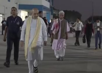 Pahalgam Terror Attack: Amit Shah reaches Srinagar; meets  CM Abdullah, Governor Manoj Sinha