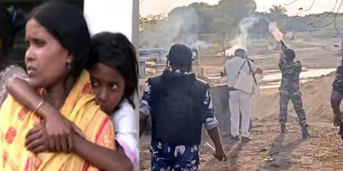 "Riot-Hit Bengal Families Demand Permanent Central Forces Camp"