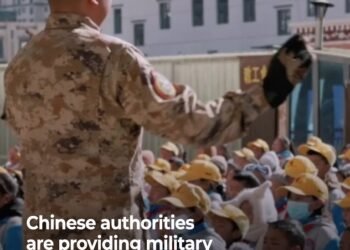 China Imparts Military Training to Tibetan Children