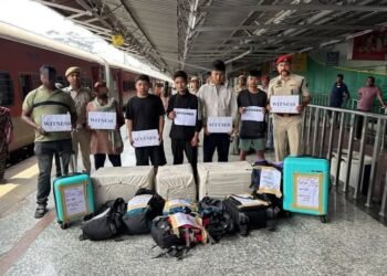 Massive Drug Bust at Guwahati Railway Station, 4 Arrested from Manipur