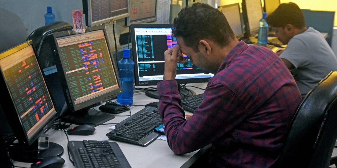 Sensex Stages Mild Recovery After Tumbling 4,000 Points