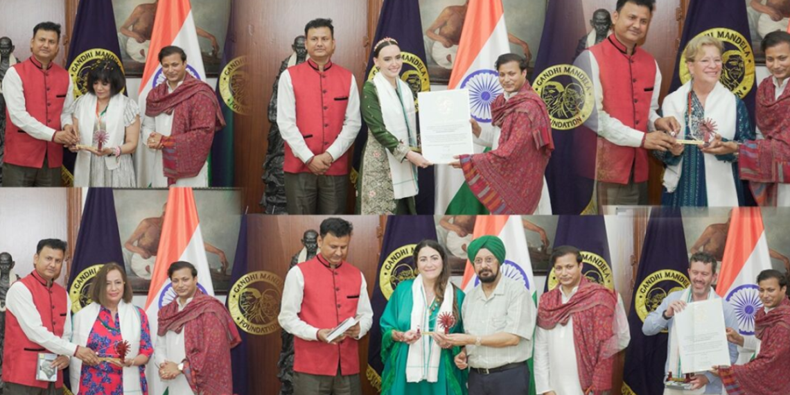 Gandhi Mandela Foundation Honored Mexican Delegation As Peace Ambassadors!