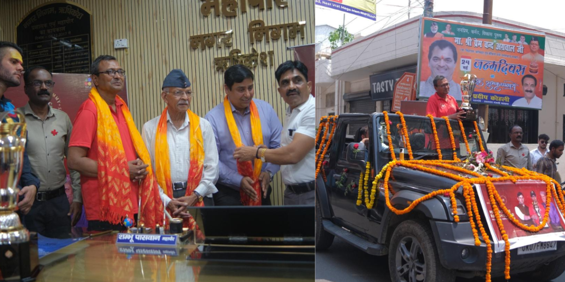 IRG Winner Of SOG Grandmasters Series Honored By Mayor Of Rishikesh!