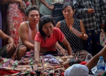 Myanmar children bombing