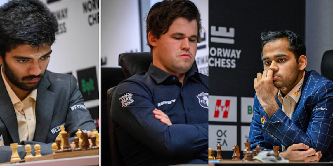 Norway Chess 2025: Gukesh Defeats Caruana in Birthday Thriller, Carlsen Overpowers Erigaisi!