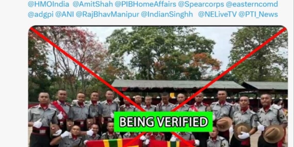 Assam Rifles Recruits Pose with ZRA Flag: Meiteis Demand Probe, Zomis Call It Duplicity