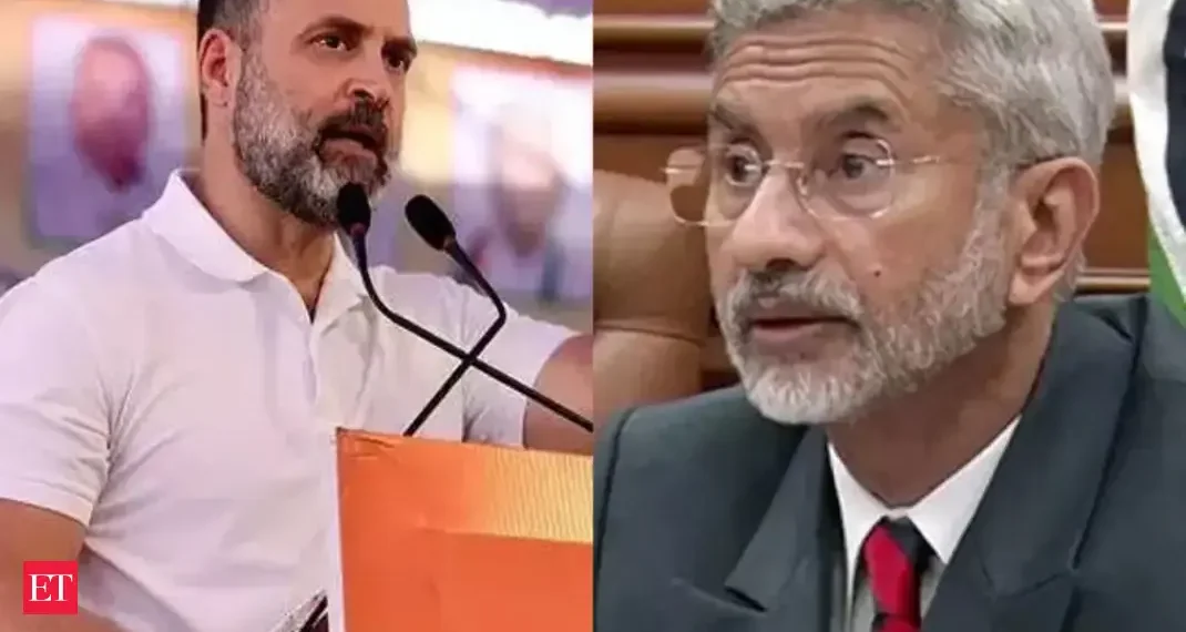 Rahul Slams Jaishankar, Revives Pakistan Disclosure Row