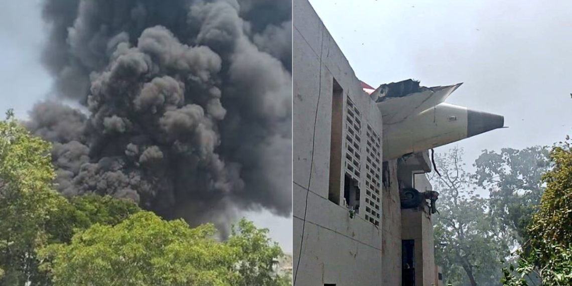 Air India Plane Crash: Flight Directly Crashed On To The BJ Medical College!