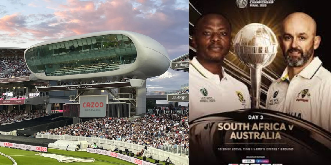 All Eyes On The Home Of Cricket On Day 3 Of WTC25 Final!