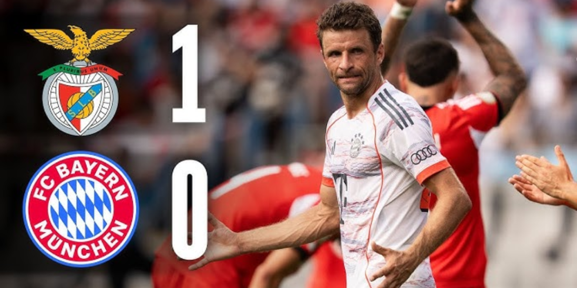 Benfica Beat Bayern Munich At Club World Cup, Tops Group C!