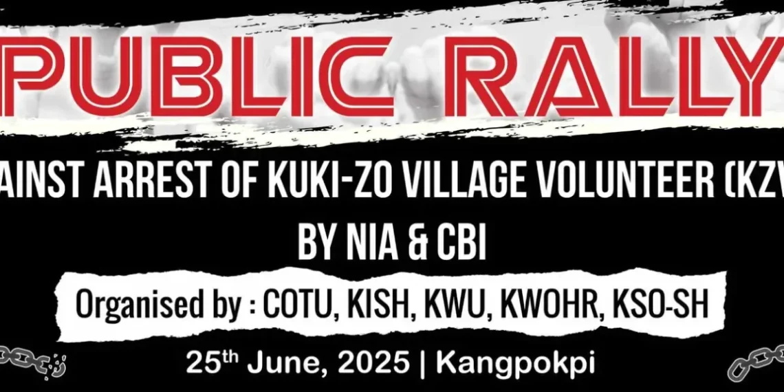 Kuki Leaders Seek End to ‘Aggressive’ Central Agency Action