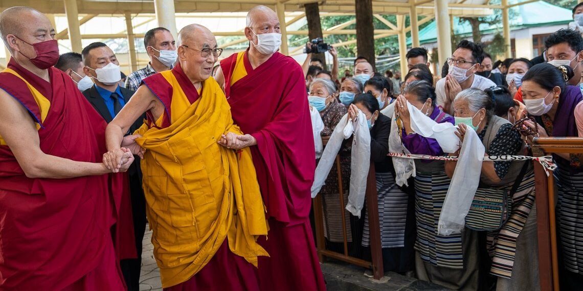 Dalai Lama Leads Sacred Mani Dhondrup Prayer in Dharamshala