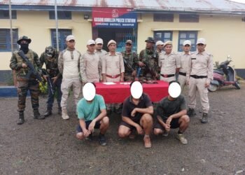 Manipur: In Crackdown on Valley-Based Militants, 6 Nabbed, Arms, Explosives Seized