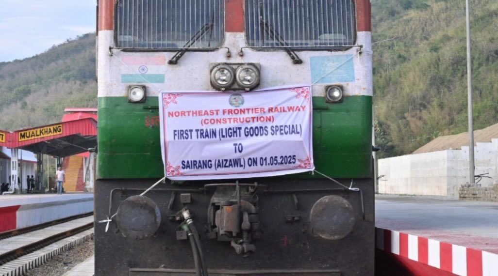 Mizoram’s Rail Dream Realized After a Decade of Struggles