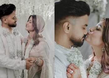 Hina Khan marries longtime boyfriend Rocky Jaiswal in a private wedding ceremony