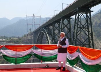 Chenab Rail Bridge Stands Tall—But Its Name Stirs Storm