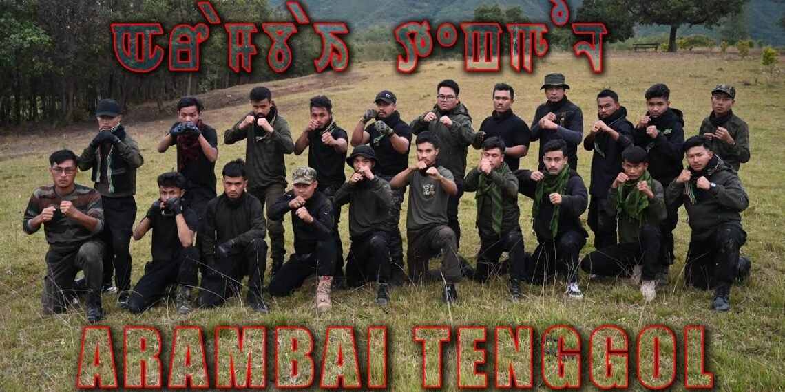 Arambai Tenggol Leader Arrested in Imphal; Protests, Clashes Erupt