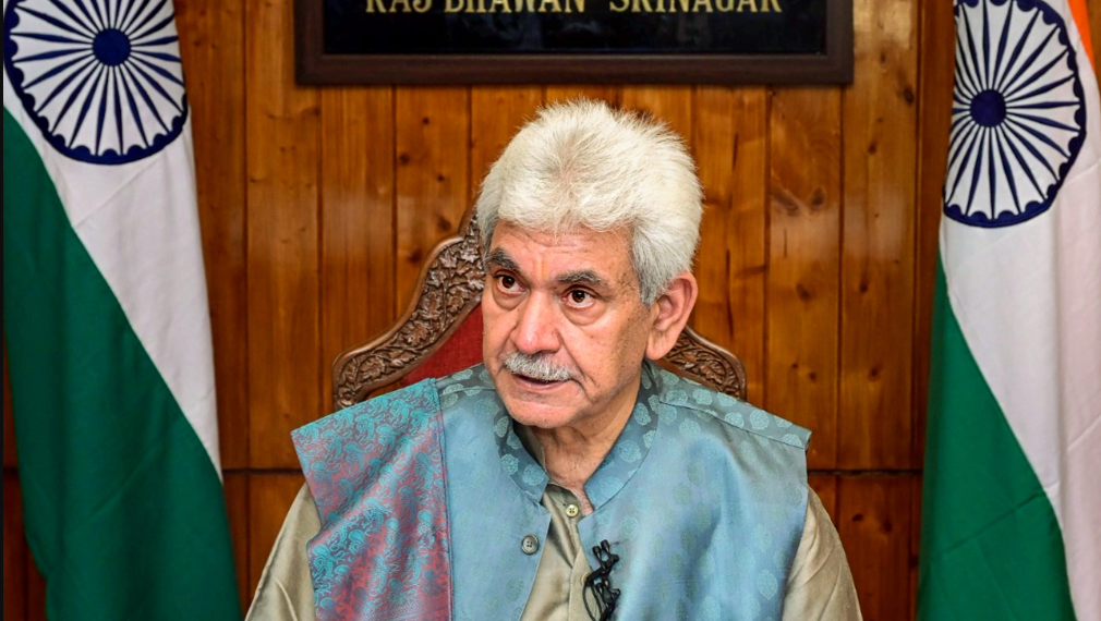 PC News- J &k LT governor dismisses 3 employees for terror link