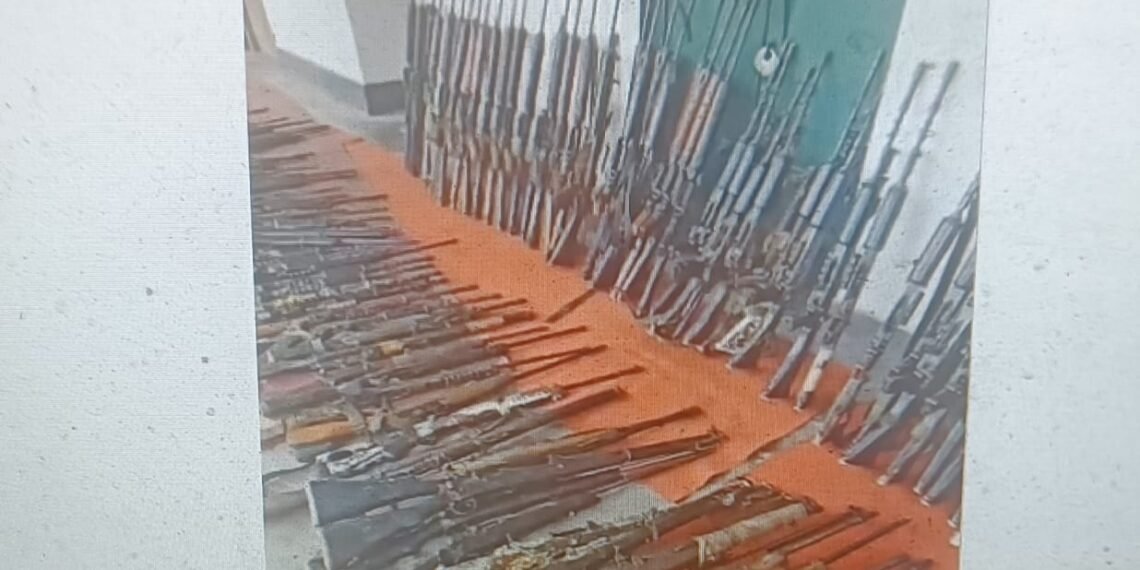 Major Arms Cache, Including 328 Guns, Seized in Imphal Valley Districts