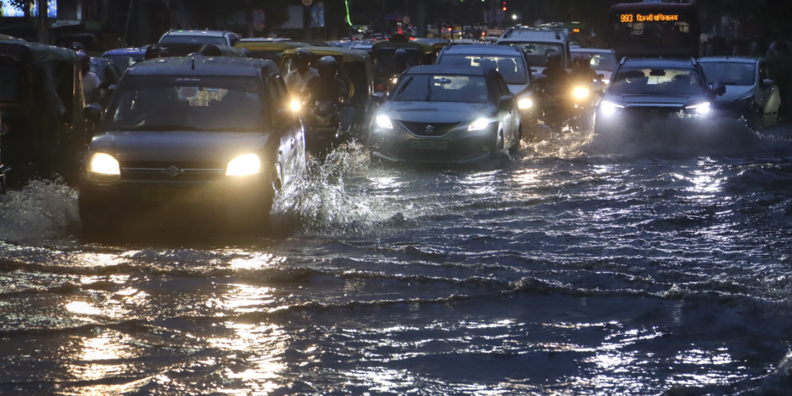 Heavy Rains in Delhi leads to Waterlogging in Several Areas; More Rains Expected