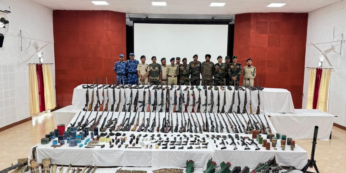 Massive Arms Haul in Manipur Hills: 155 Weapons, Explosives Seized