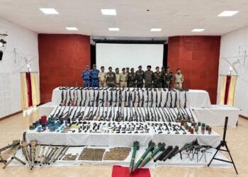 Massive Arms Haul in Manipur Hills: 155 Weapons, Explosives Seized