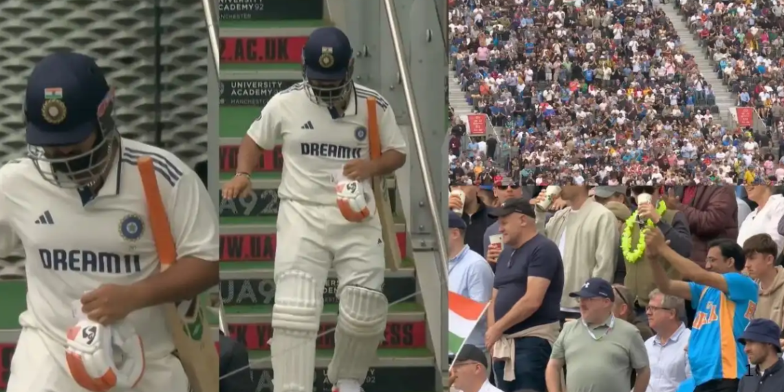 Brave Rishabh Pant Defies Fracture To Return At Old Trafford!