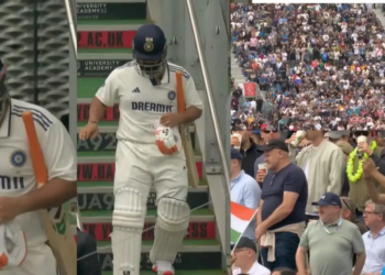 Brave Rishabh Pant Defies Fracture To Return At Old Trafford!