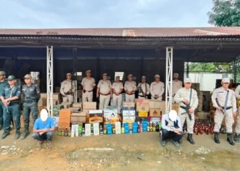 Massive Liquor Busts Rattle Imphal; 48,000 bottles seized in Manipur in One Month