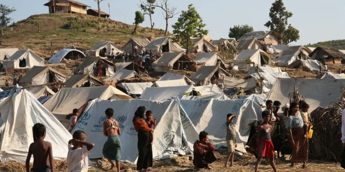 Myanmar refugees Sheltering in Mizoram