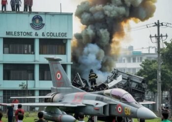 Jet Slams into Dhaka School: 20 Killed, Mostly Children