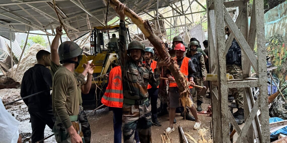 Landslide Hits Vaishno Devi Shrine Track in Reasi, One Devotee Dead, nine Injured