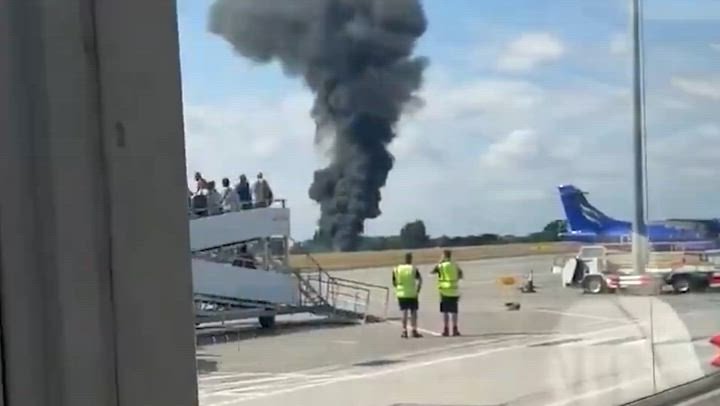 London Plane Crash