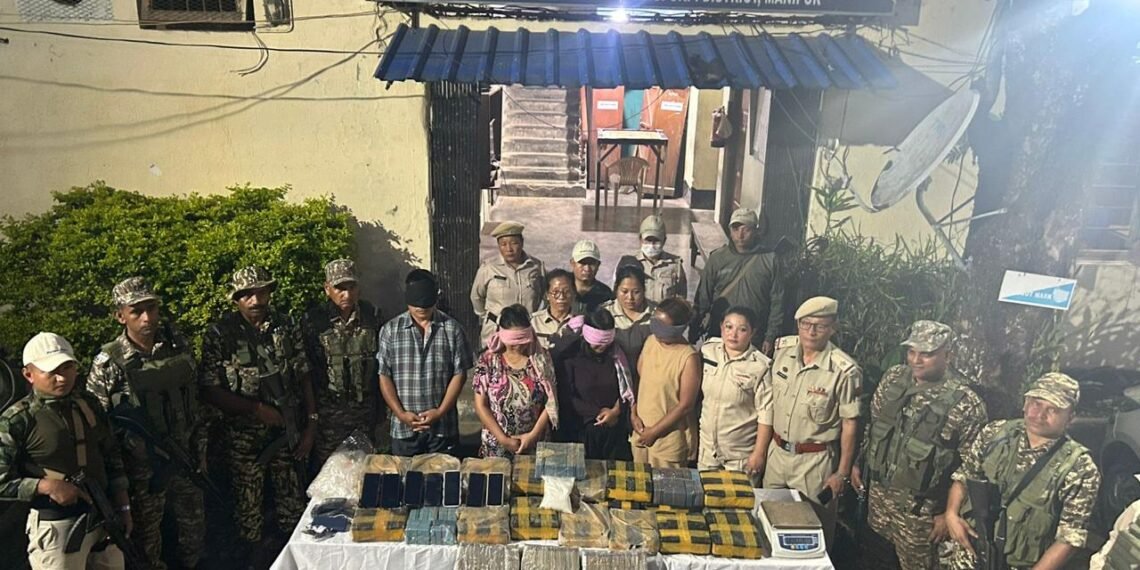 Zeliangrong Nagas Busted with Huge Heroin Haul, Cash